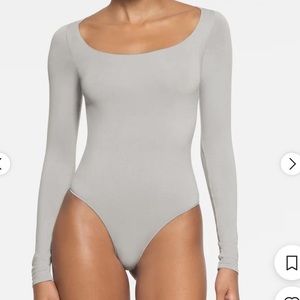 Skims Women's Grey Bodysuit